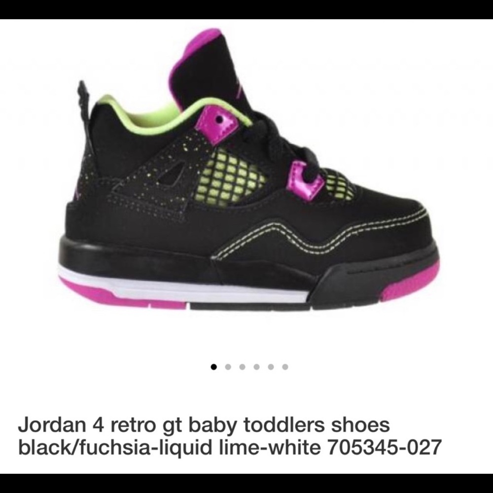 Jordan 4 Retro gt toddler sneakers